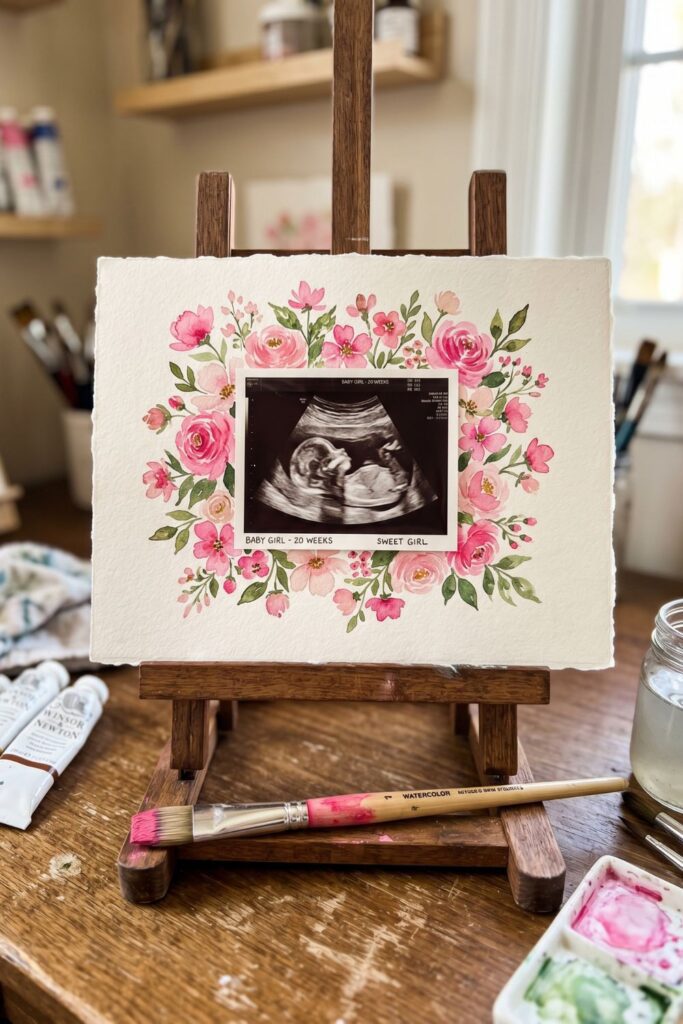 The "Hand-Painted" Sonogram