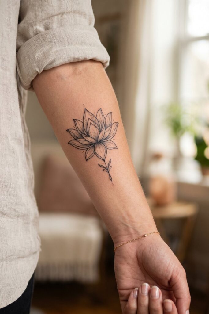 The Lotus Tattoo