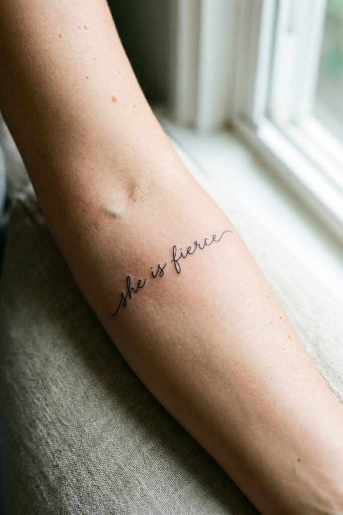 "She Is Fierce" — Shakespeare