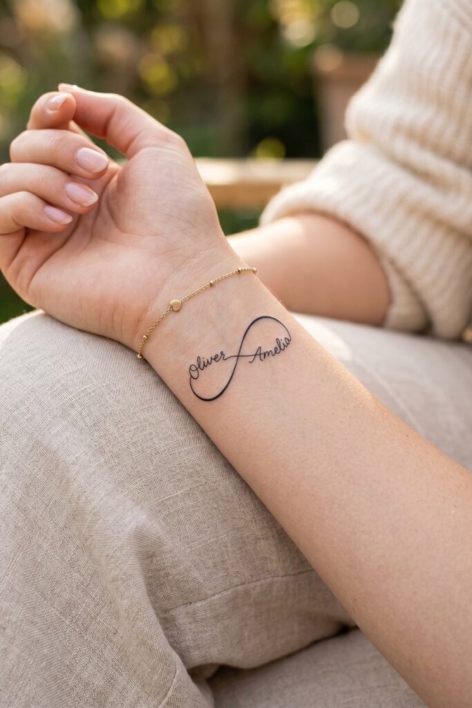 The Infinity Symbol With Names