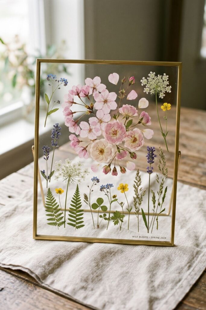 The "Pressed Flower" Frame