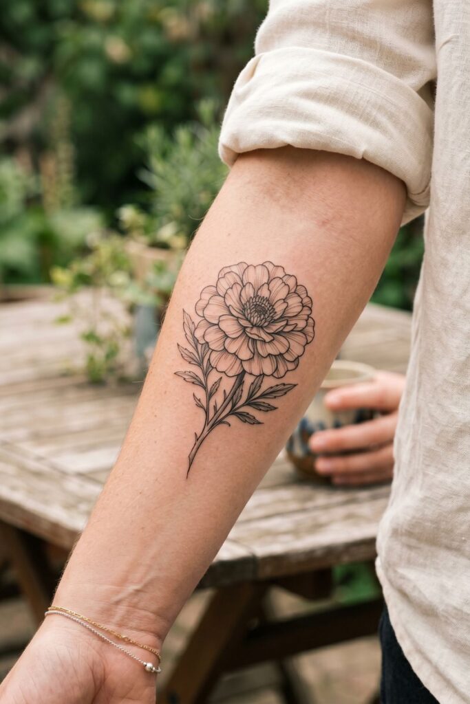 October — The Marigold