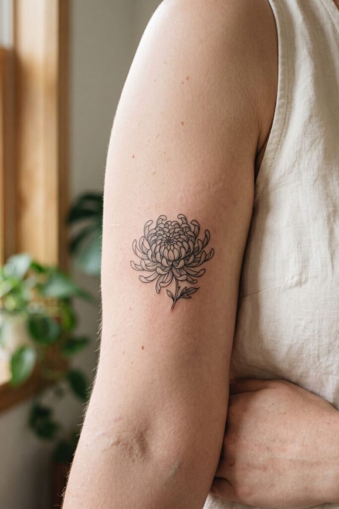 November — The Chrysanthemum