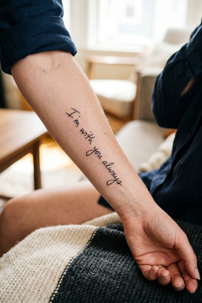 A Line From Her Own Hand