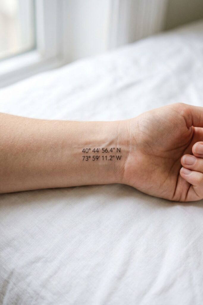 Birth Location Coordinates