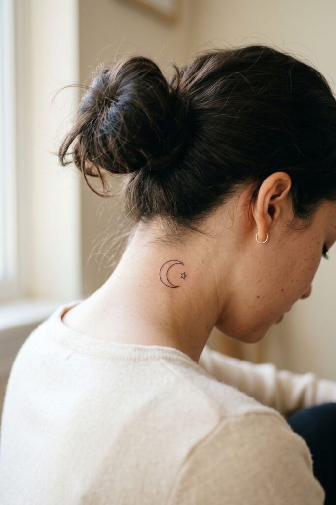 A Crescent Moon for Their Birth Night