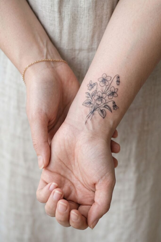 February — The Violet