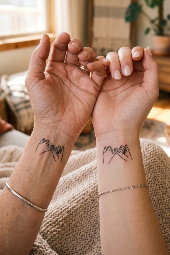 The Pinky Promise tattoo