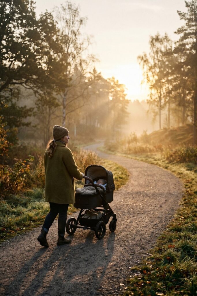 A Sunrise Walk With the Baby — Just the Two of You