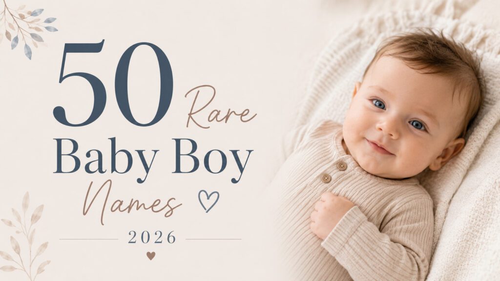 rare baby boy names
