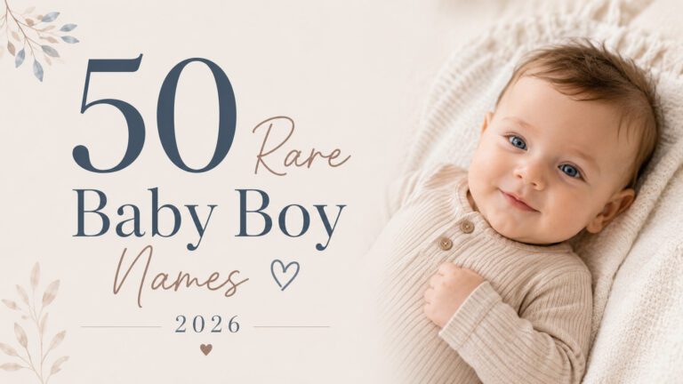 rare baby boy names