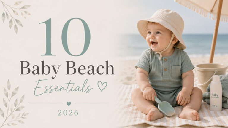 baby beach essentials 2026