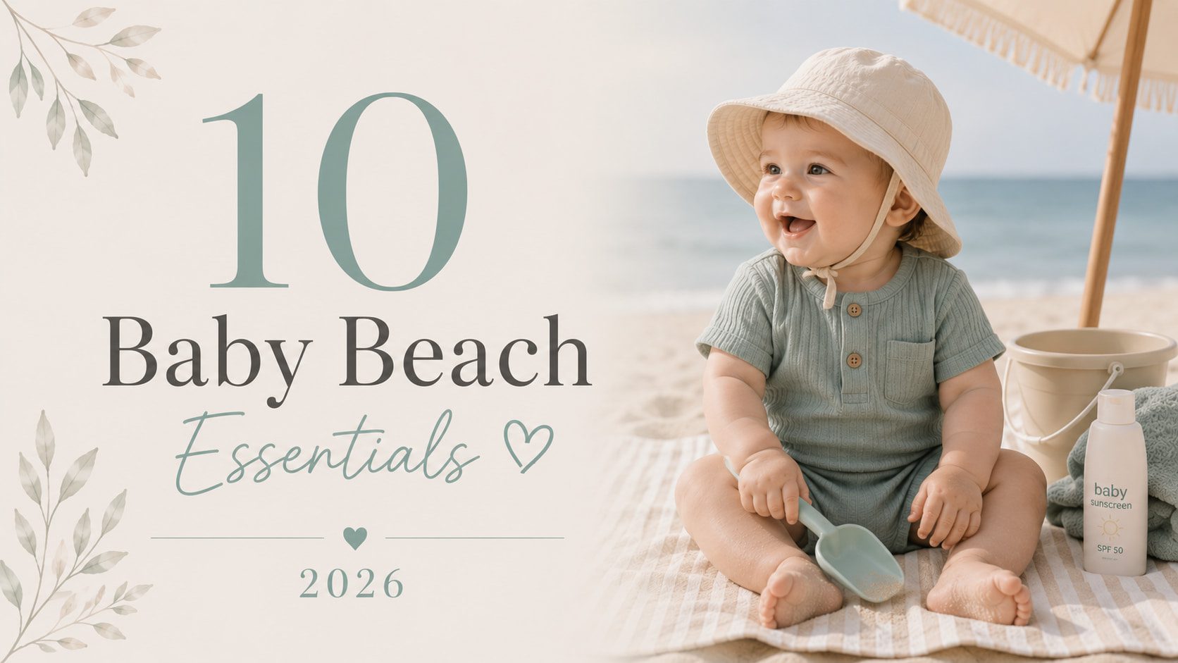 baby beach essentials 2026