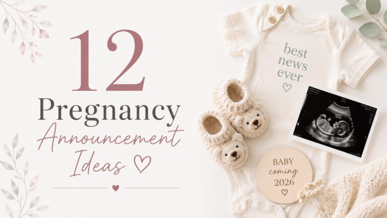 Pregnancy Announcement Ideas 2026