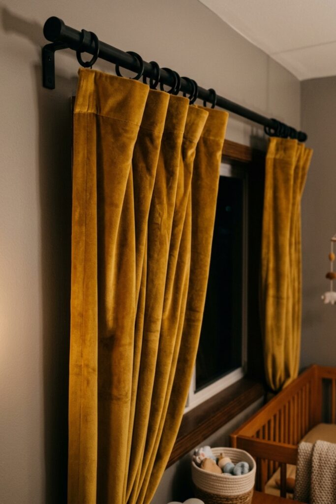 Heavy Velvet Curtains