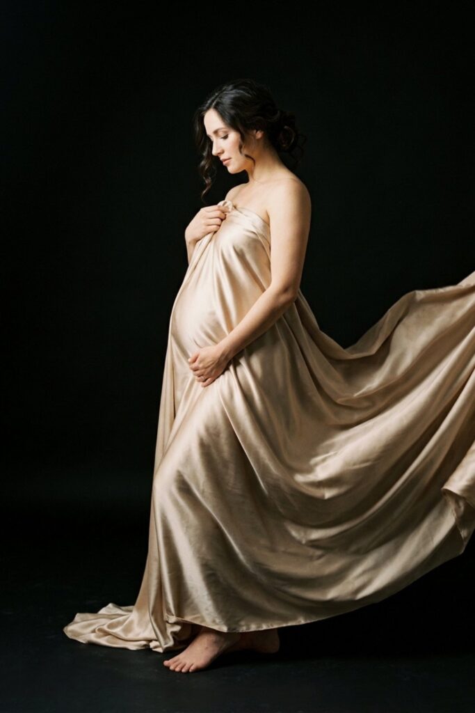 The Dramatic Silk Drape
