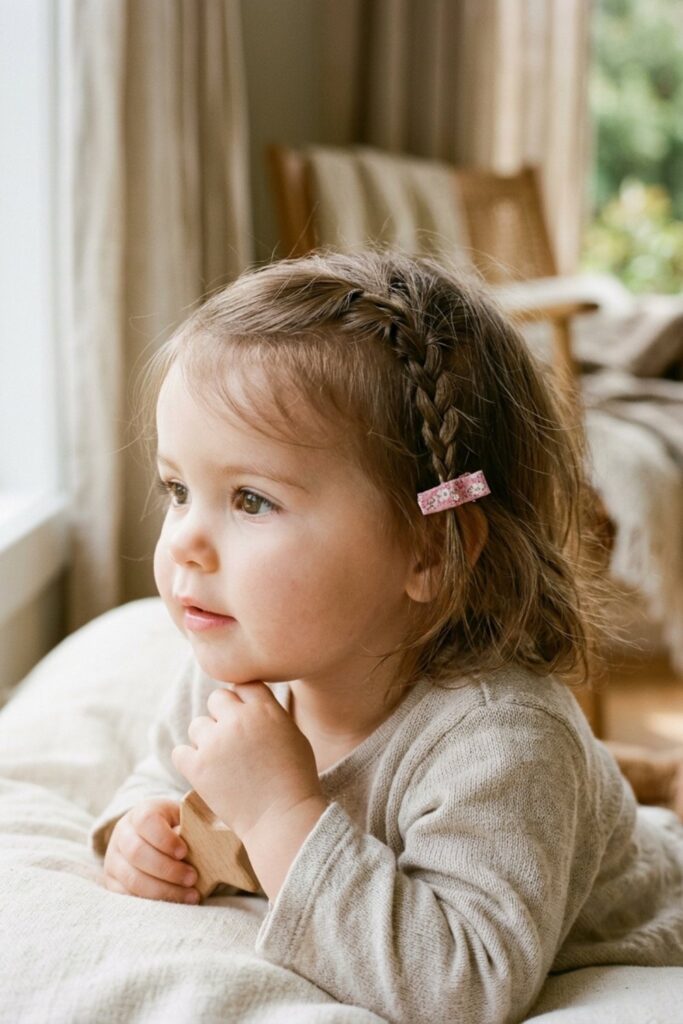 The Wispy Side Braid