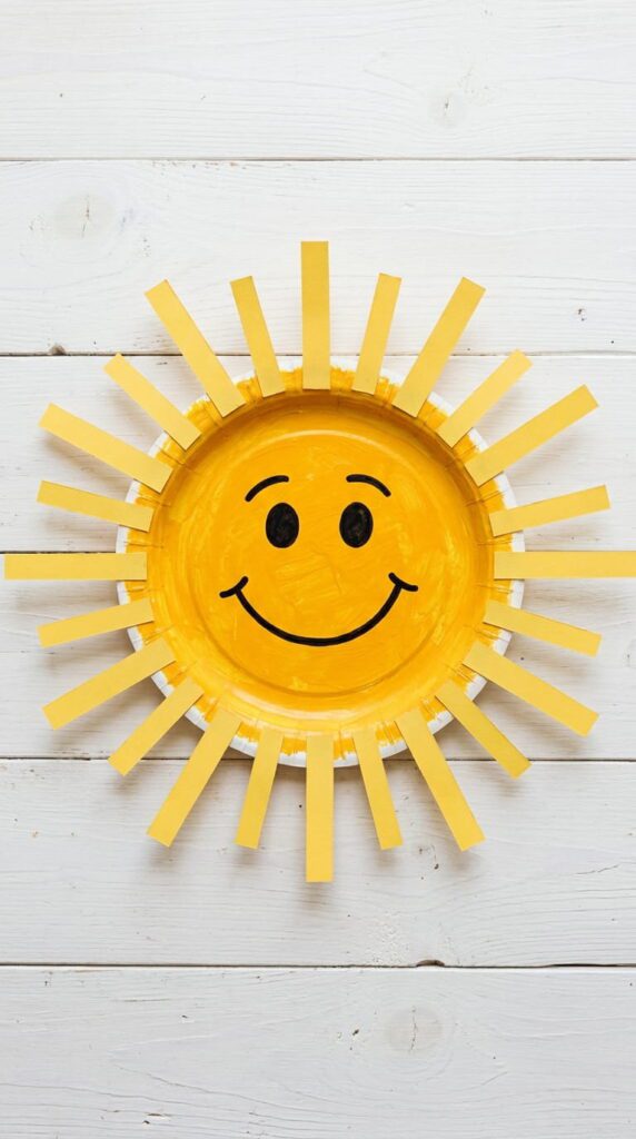 Paper Plate Sun