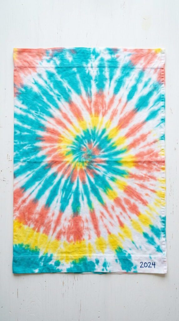 Tie-Dye Pillowcase Keepsake
