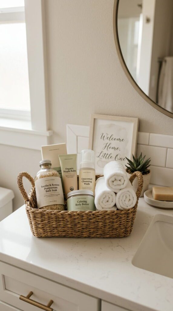 The Postpartum Recovery Basket