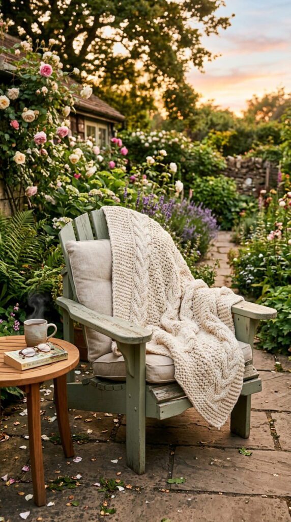 Cozy Lounge Areas with Throws