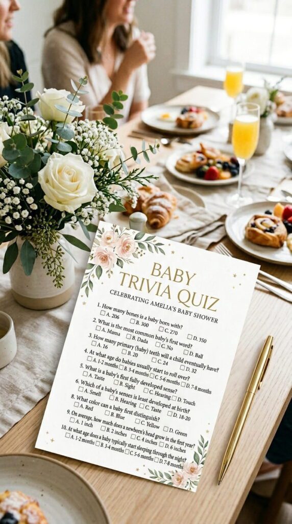 Baby Trivia Quiz