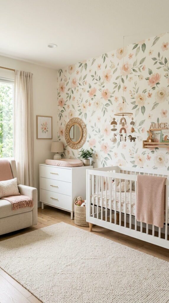 Statement Wallpaper Accent Wall