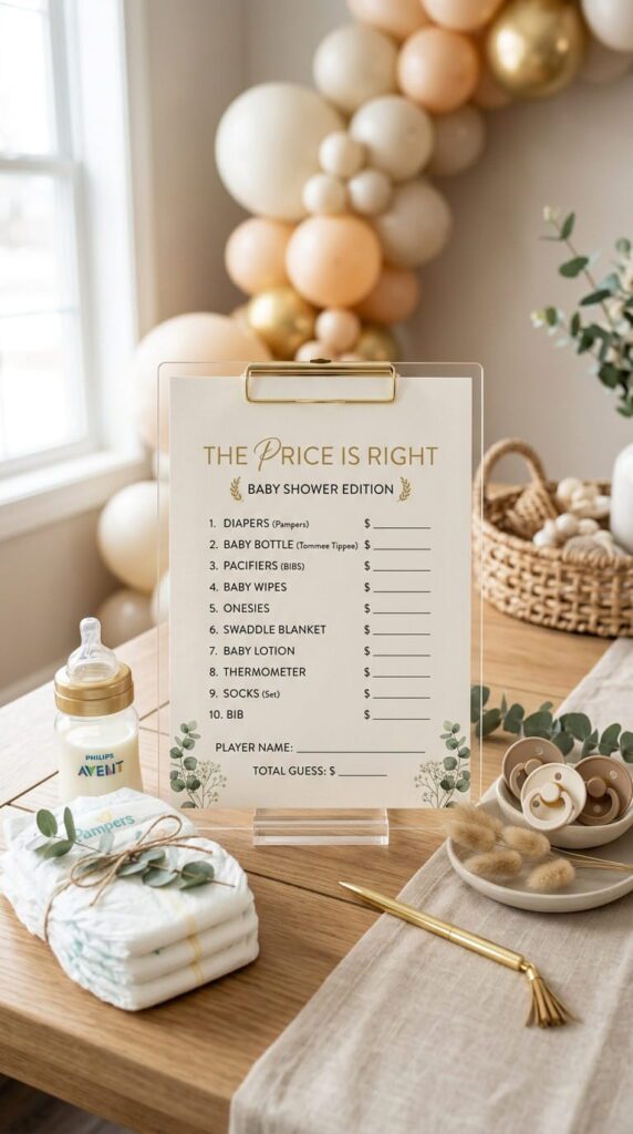 Price Is Right Baby Edition