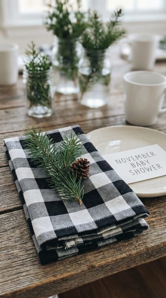Modern Plaid & Pine