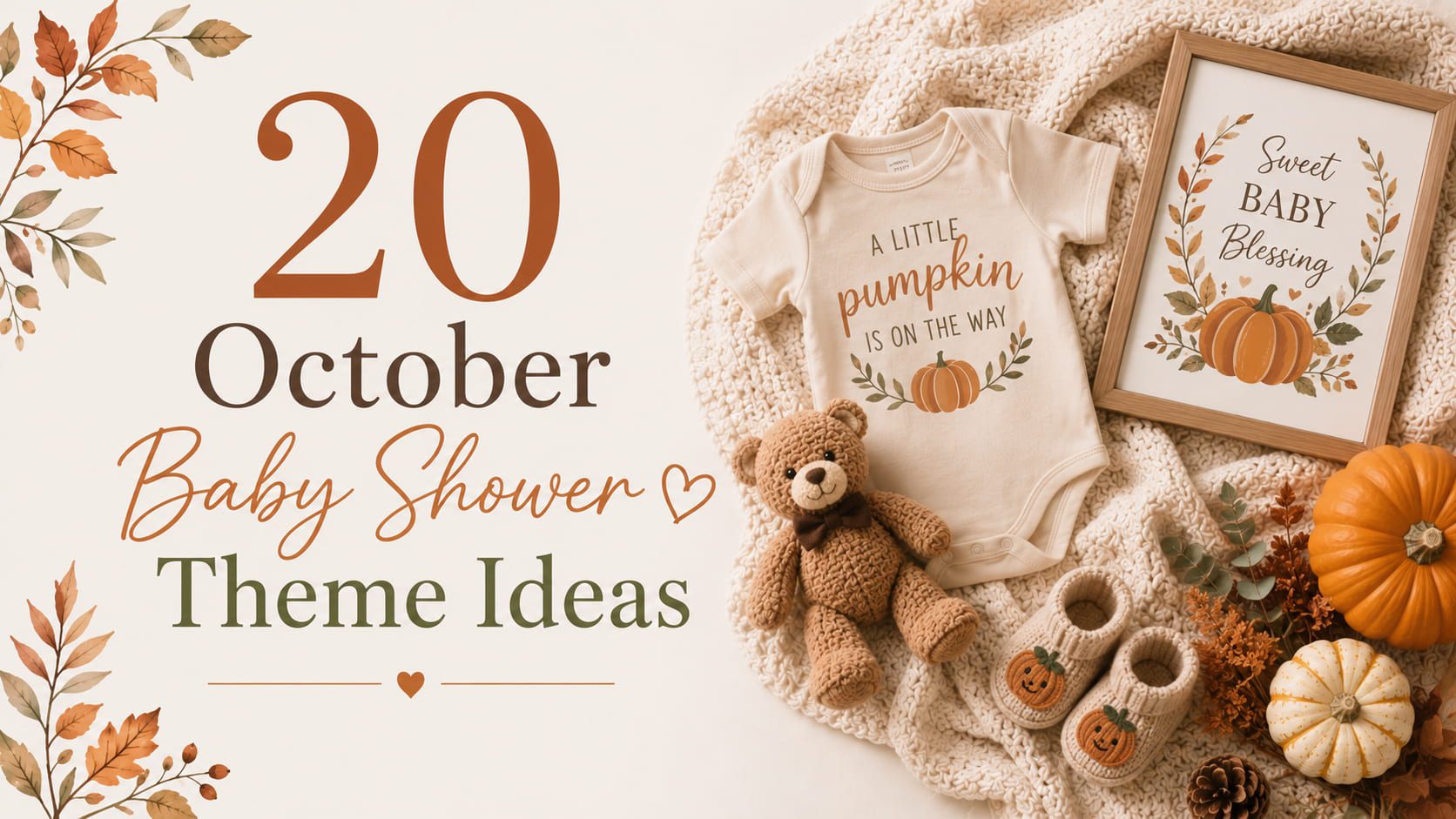 October Baby Shower Theme Ideas