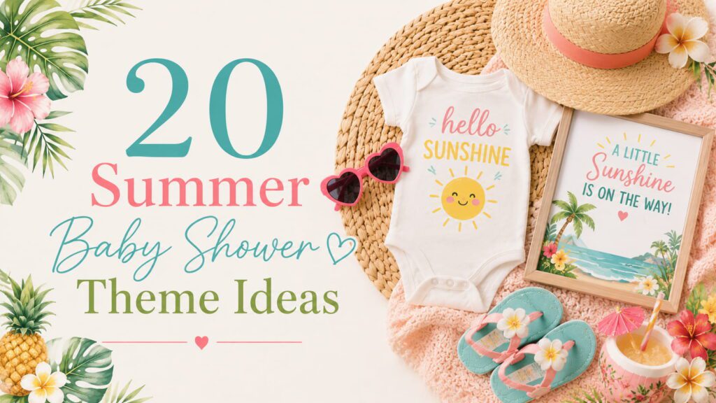 Summer Baby Shower Theme Ideas