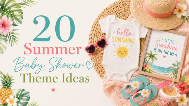 Summer Baby Shower Theme Ideas
