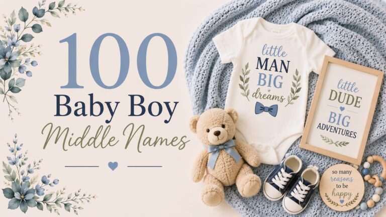 baby boy middle names