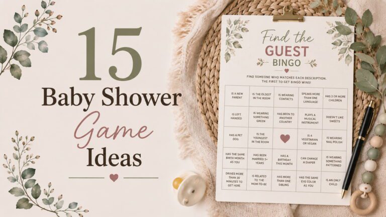 baby shower game ideas