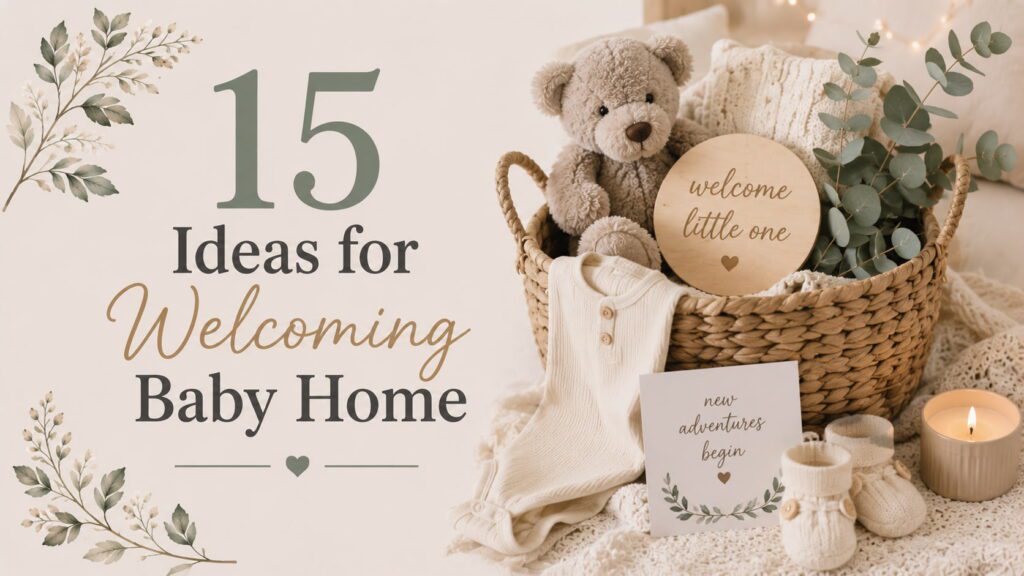 welcome baby home ideas