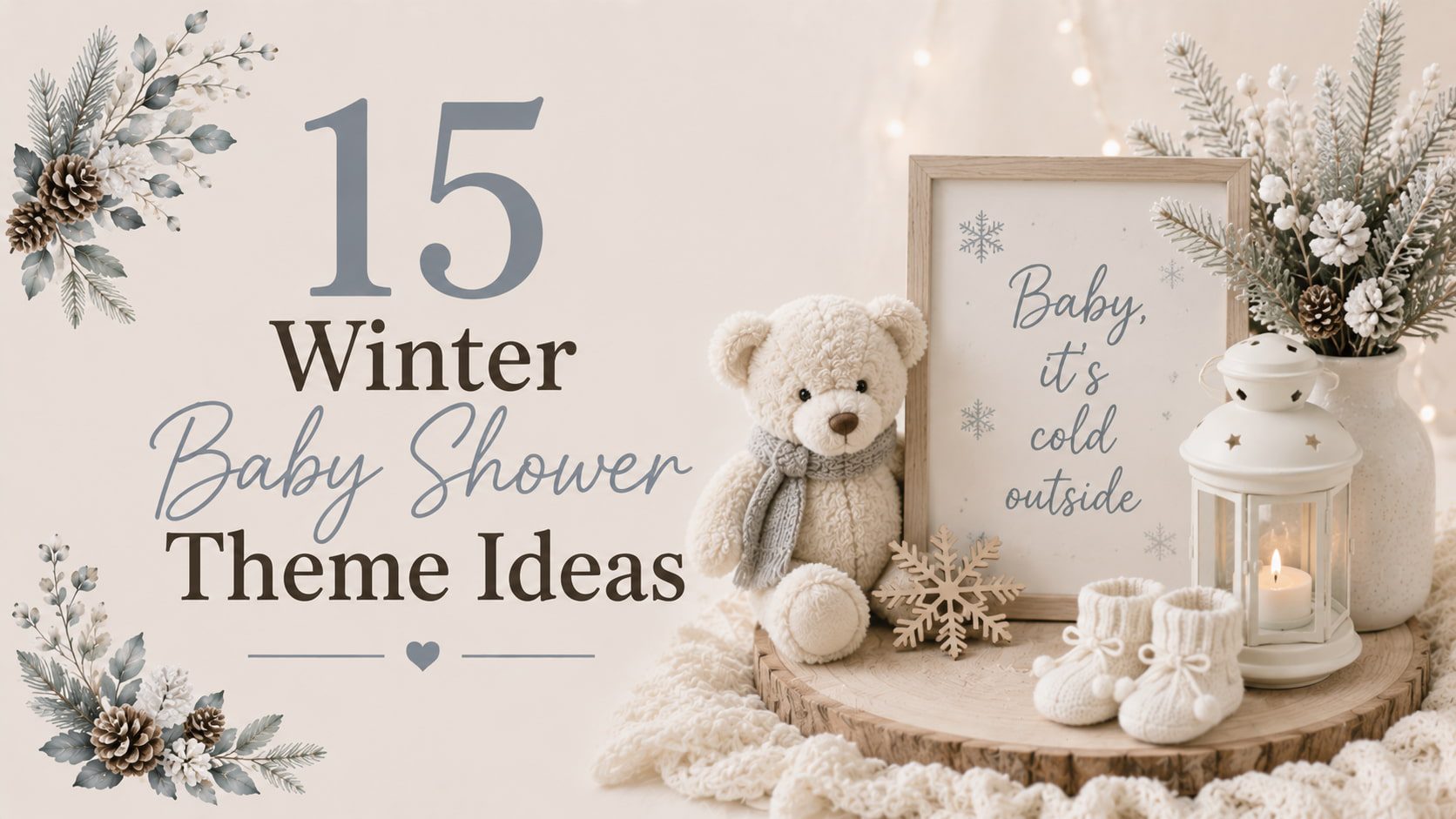 winter baby shower theme ideas