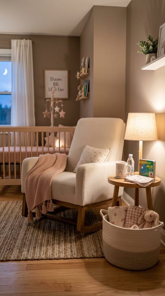 Comfortable Rocking Chair Corner