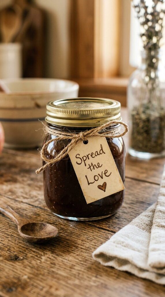 Jars of Apple Butter