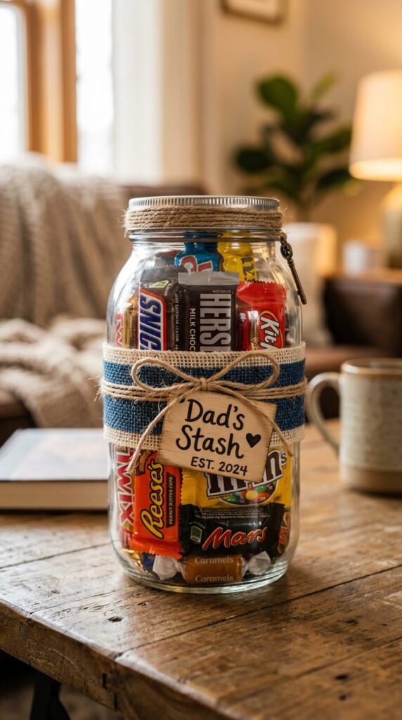 DIY "Dad's Stash" Jar