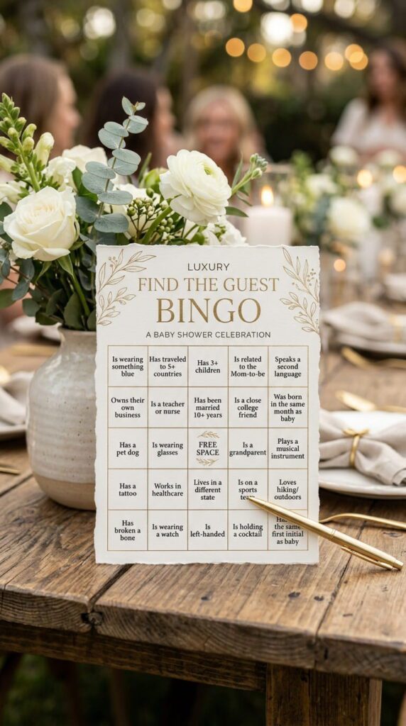 Find the Guest Bingo