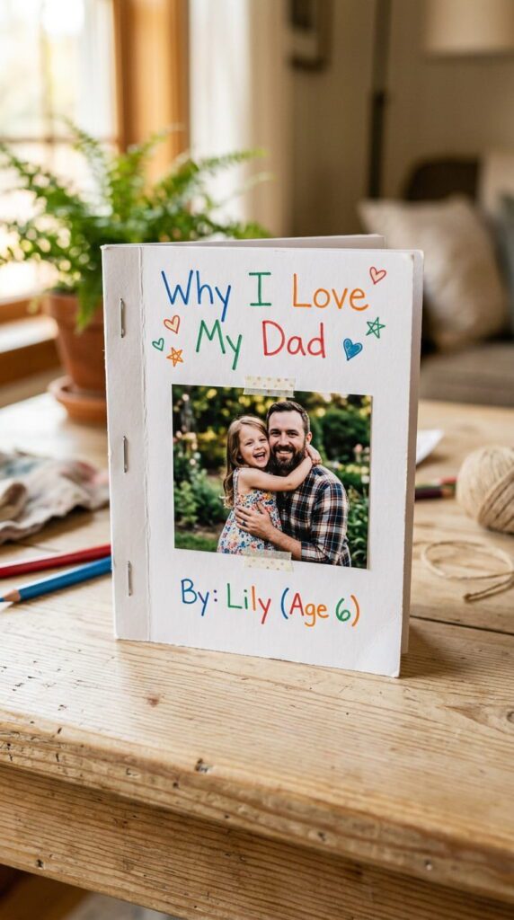 "Why I Love My Dad" Mini Book