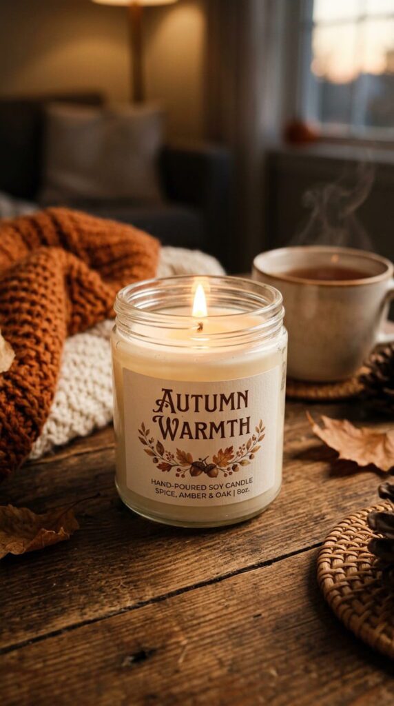 Hand-Poured Fall Candles