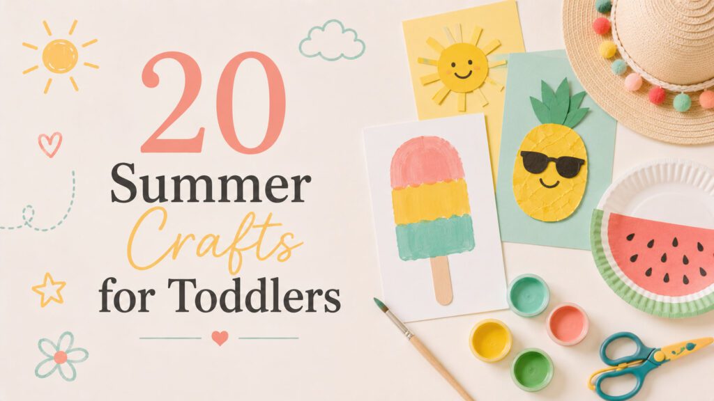 Summer Crafts for Toddlers