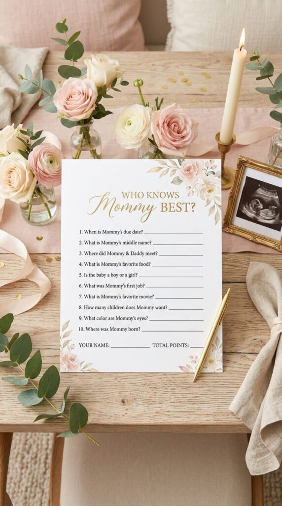 Who Knows Mommy Best?