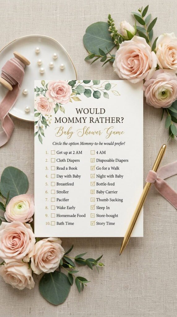 Would Mommy Rather?