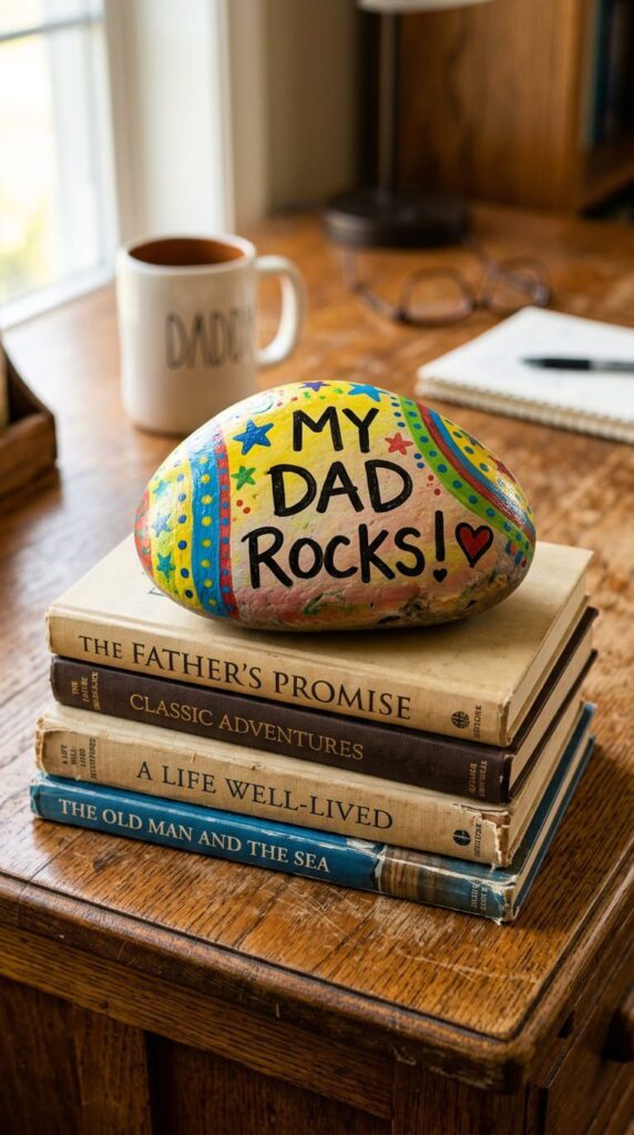 "My Dad Rocks" Paperweight