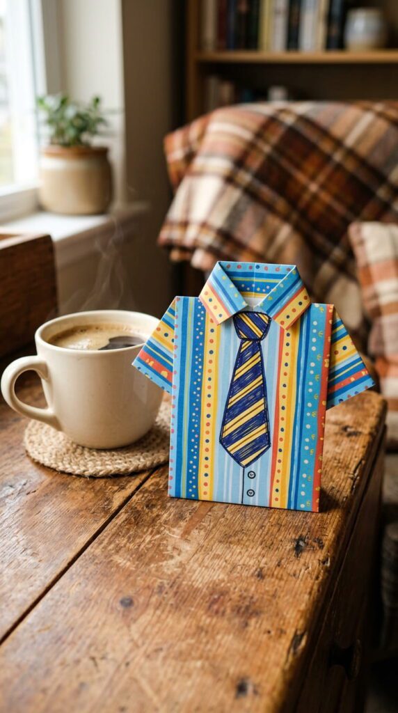 Origami Shirt Card