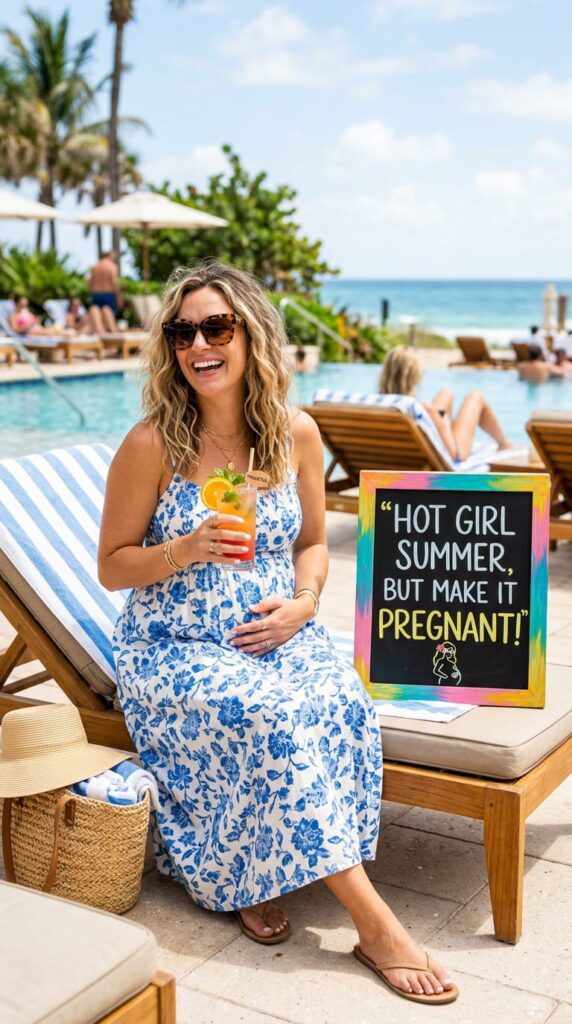 “Hot Girl Summer... But Make It Pregnant”