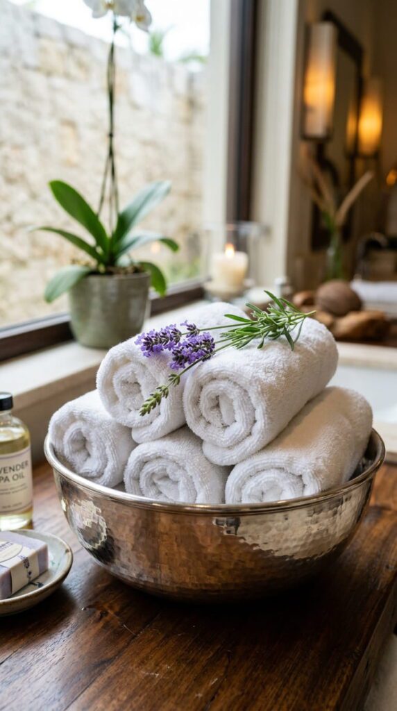 Chilled Towel Service