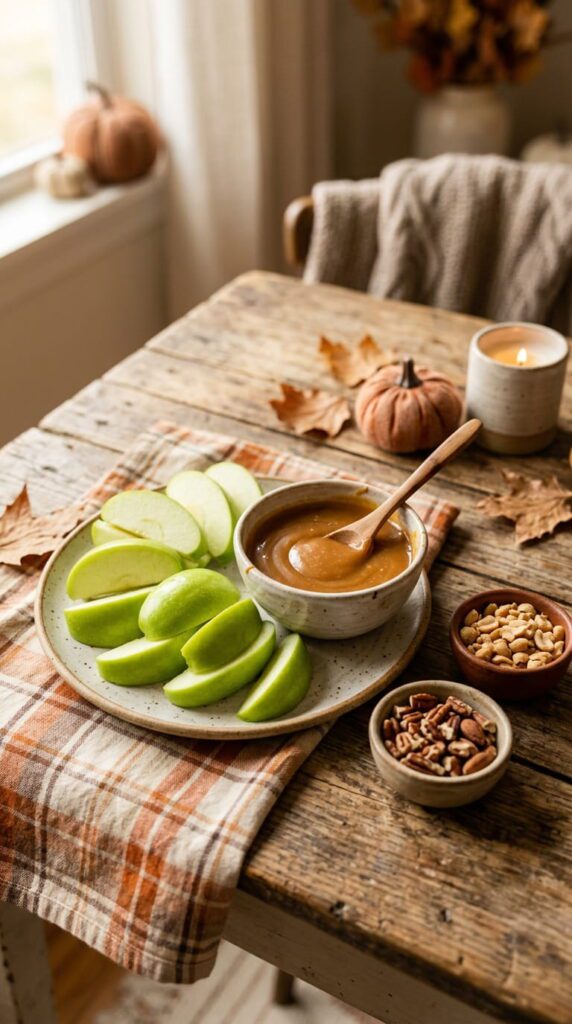 Caramel Apple Dipping Station